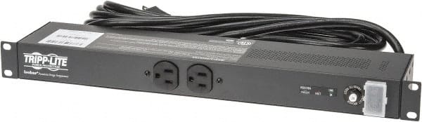 12 Outlets, 120 Volts, 20 Amps, 15' Cord, Power Outlet Strip MPN:ISOBAR12/20 UL