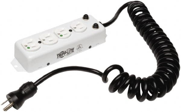 4 Outlets, 120 VAC15 Amps, 10' Cord, Power Outlet Strip MPN:PS-410-HGOEMCC