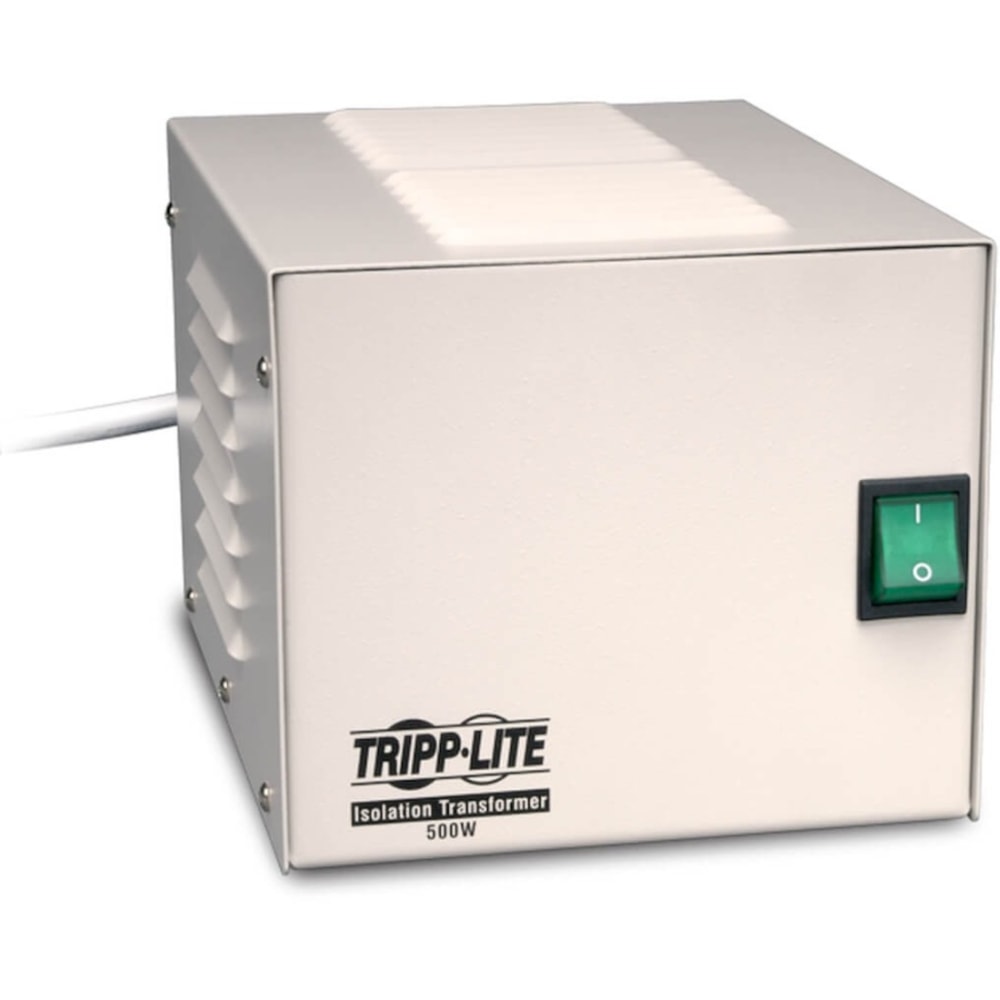 Tripp Lite 500W Isolation Transformer Hospital Medical with Surge 120V 4 Outlet HG TAA GSA - Surge protector - 500 Watt - output connectors: 4 MPN:IS500HG