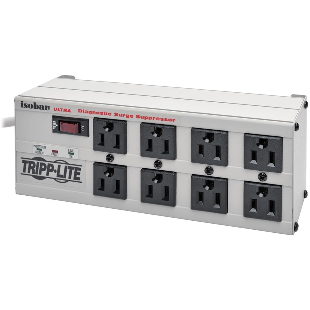 Tripp Lite Isobar Premium Surge Suppressor, 8-Outlet, 12ft Cord MPN:ISOBAR8 ULTRA