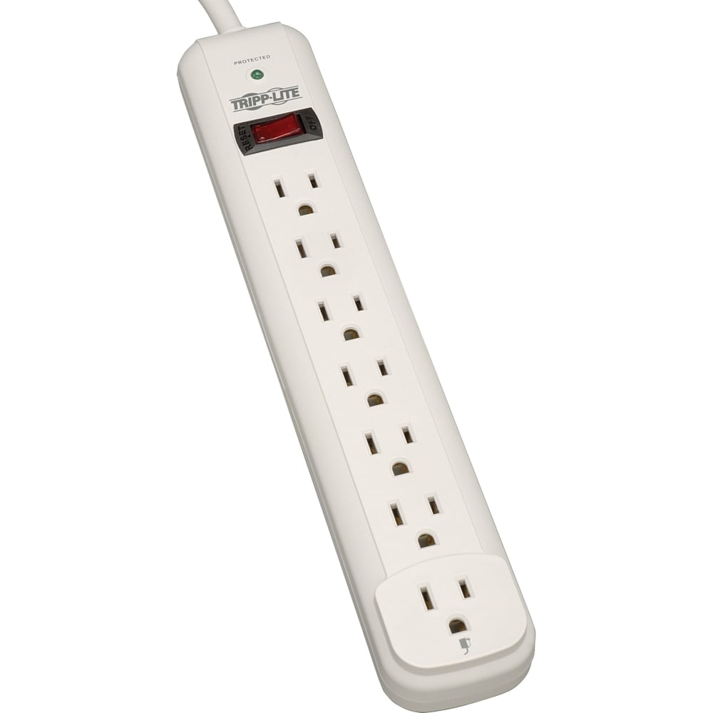 Eaton Tripp Lite Series Surge Protector Power Strip 120V 7 Outlet 6ft Cord 1080 Joule - Surge protector - AC 120 V - output connectors: 7 (Min Order Qty 3) MPN:STRIKER