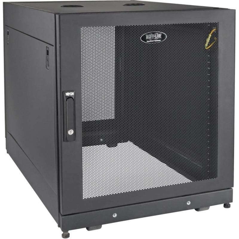 Tripp Lite 14U SmartRack Deep Server Rack - 42 in. Depth, Doors & Side Panels Included - For Server, Patch Panel, LAN Switch - 14U Rack Height x 19in Rack Width x 37in Rack Depth - Floor Standing - Black Powder Coat - Steel MPN:SR14UBDP