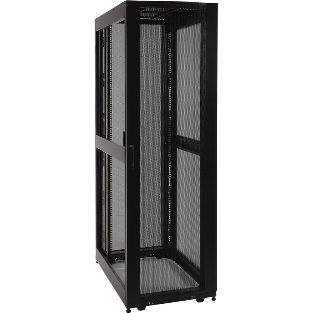 Tripp Lite 42U Rack Enclosure 36in Depth w Doors No Sides 3000lb Capacity - Rack cabinet - black - 42U - 19in MPN:SR42UBMDEXP