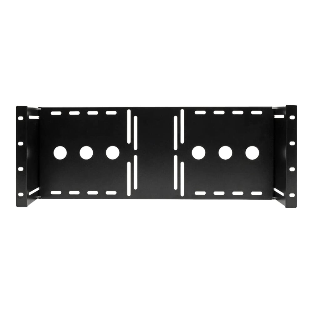 Tripp Lite Monitor Rack-Mount Bracket, 4U, for LCD Monitor up to 17-19 in. - Mounting component (mount bracket) - for LCD TV - cold-rolled steel - black - screen size: 17in-19in - rack (Min Order Qty 2) MPN:SRLCDMOUNT