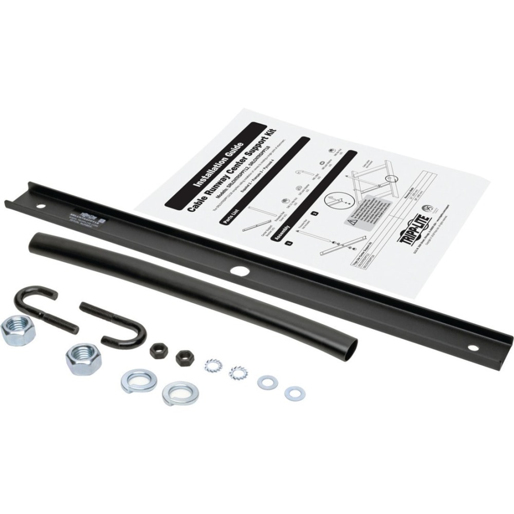 Tripp Lite Ceiling Center Support Kit for 18 in. Cable Runway, Straight and 90-Degree - Hardware Included - Ceiling support kit - black MPN:SRLCNTRSPPT18