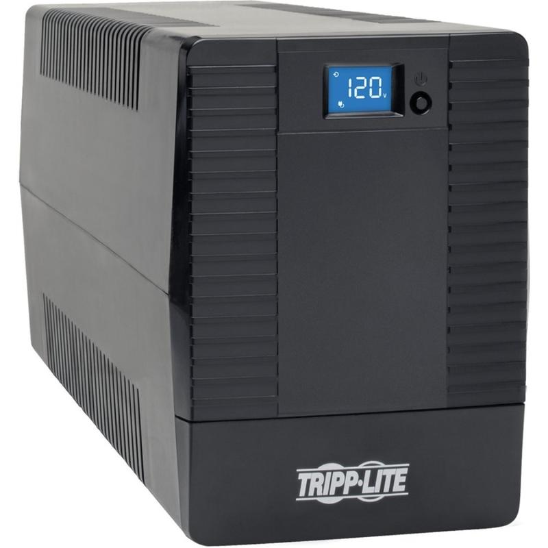 Tripp Lite UPS Smart Tower 1200VA 600W Battery Back Up Desktop AVR LCD USB - UPS - 12 A - AC 120 V - 600 Watt - 1200 VA - 1-phase - USB - output connectors: 8 MPN:OMNIVS1200LCD