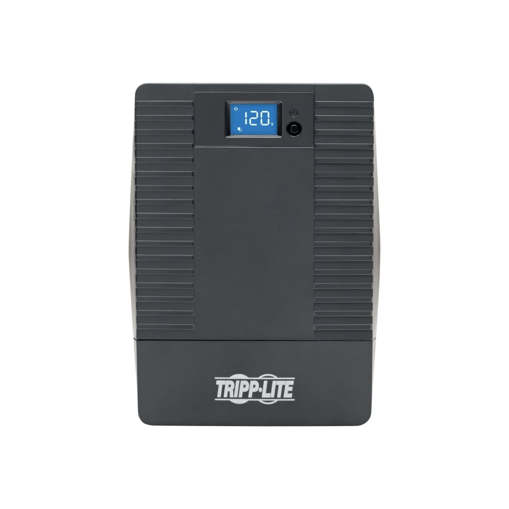 Tripp Lite 800VA 475W UPS Tower 120V Battery Back Up Desktop AVR LCD USB - UPS - 10 A - AC 120 V - 475 Watt - 800 VA - 1-phase - USB - output connectors: 8 MPN:OMNIVS800LCD