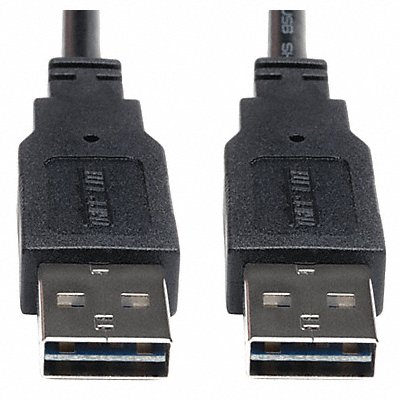 Reversible USB Cable Black 6 ft. MPN:UR020-006