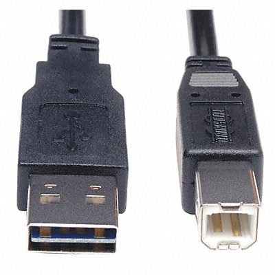 Reversible USB Cable Black 3 ft. MPN:UR022-003