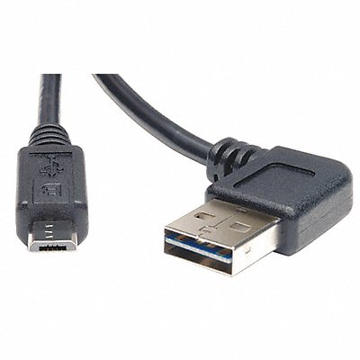 Reversible USB Cable Black 3 ft. MPN:UR050-003-RA