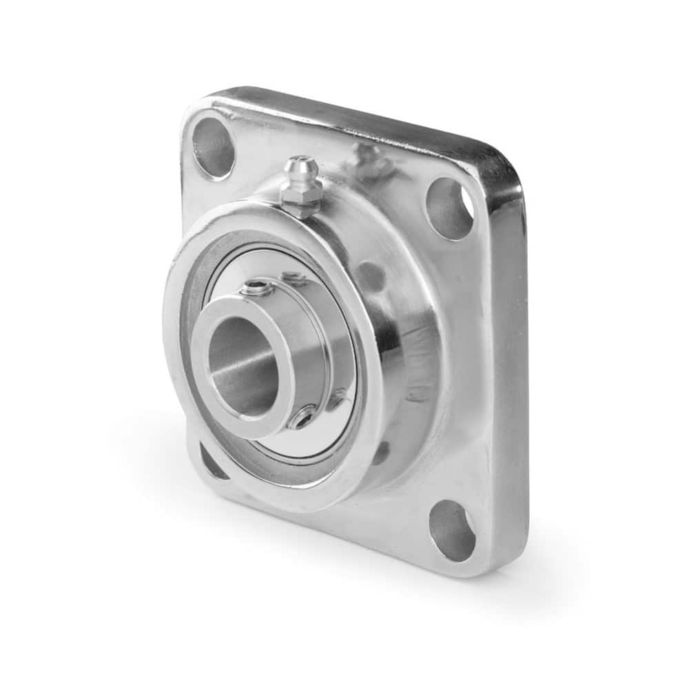 Mounted Bearings & Pillow Blocks, Bearing Insert Type: Wide Inner Ring , Bolt Hole (Center-to-center): 64mm , Housing Material: Stainless Steel  MPN:UCFSS204-12SS