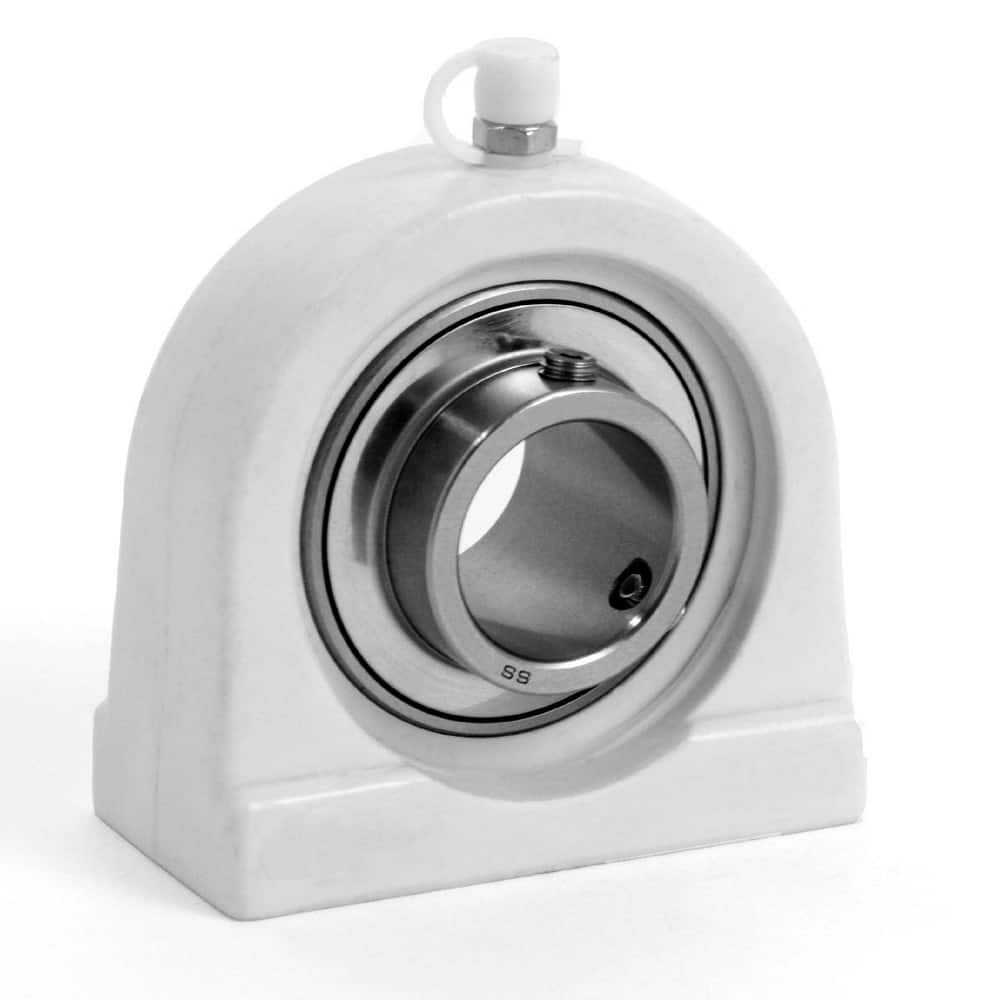 Mounted Bearings & Pillow Blocks, Bearing Insert Type: Wide Inner Ring , Bolt Hole (Center-to-center): 143mm , Housing Material: Stainless Steel  MPN:UCFSS212-39SS