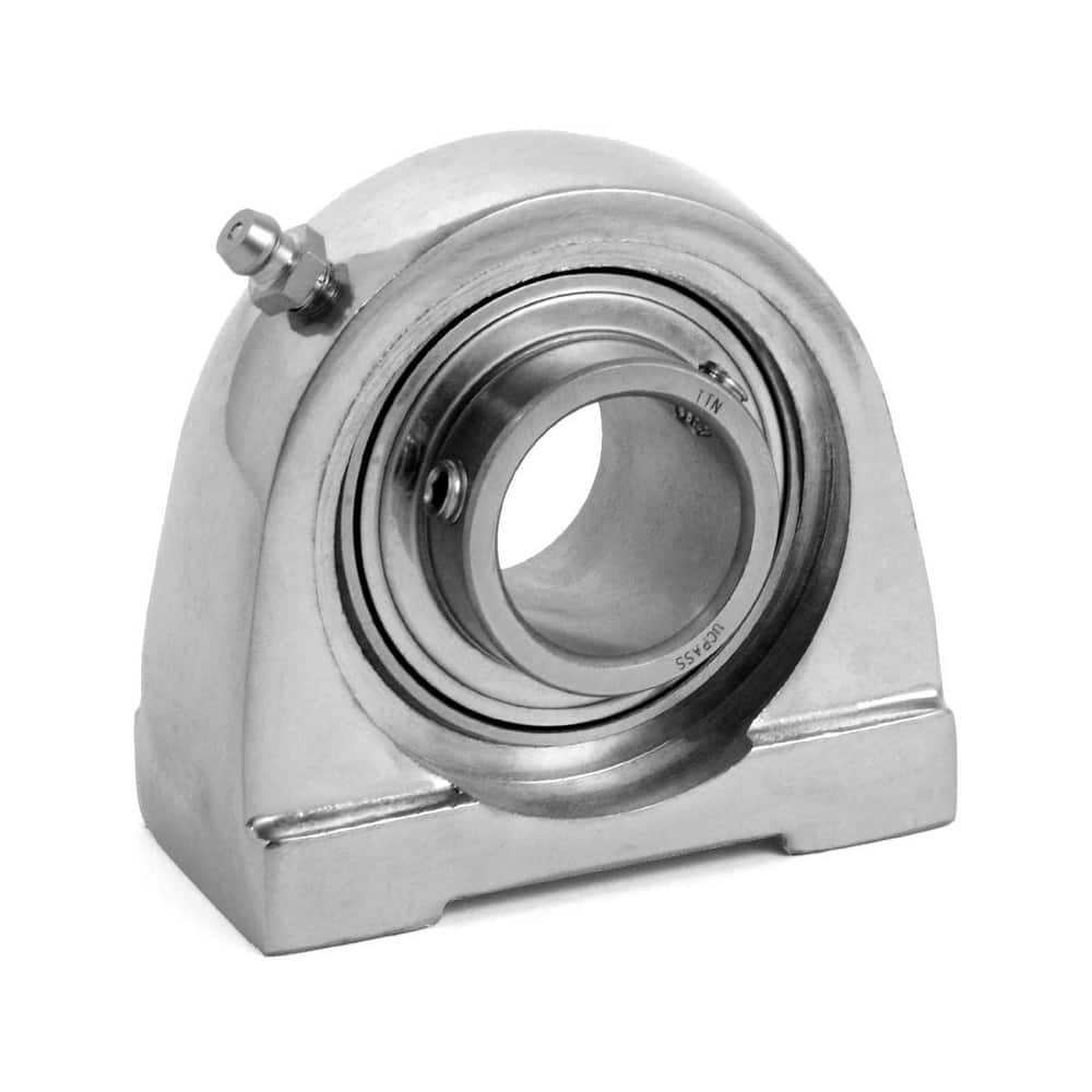 Mounted Bearings & Pillow Blocks, Bearing Insert Type: Wide Inner Ring , Bolt Hole (Center-to-center): 50.8mm , Housing Material: Stainless Steel  MPN:UCPASS204-12SS