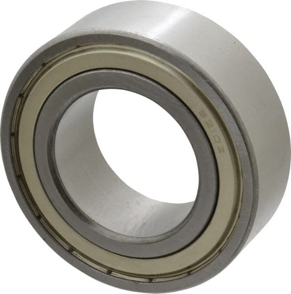 Angular Contact Ball Bearing: 50 mm Bore Dia, 90 mm OD, 30.2 mm OAW, Without Flange MPN:5210 ZZ