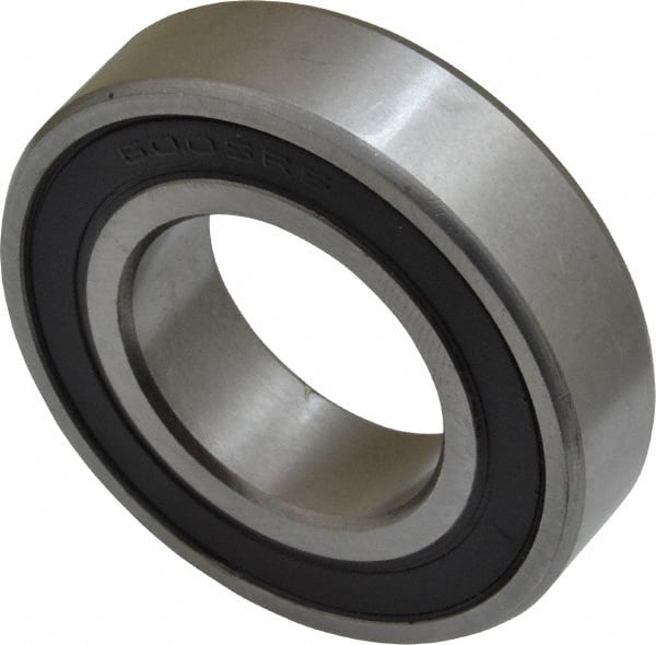 Deep Groove Ball Bearing: 47 mm OD, Double Seal MPN:6005 2RSC3 PRX