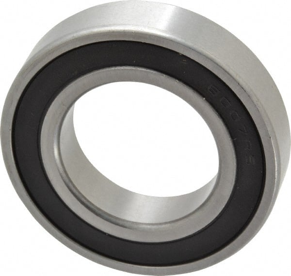 Deep Groove Ball Bearing: 62 mm OD, Double Seal MPN:6007 2RSC3 PRX