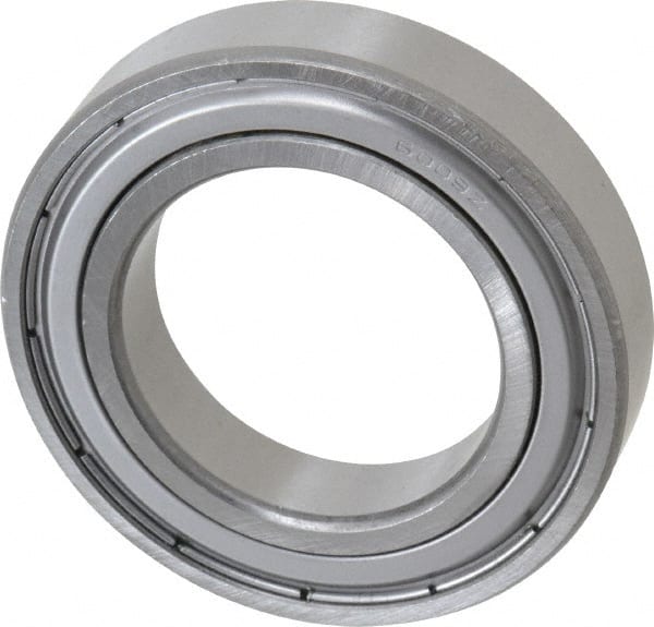 Deep Groove Ball Bearing: 75 mm OD, Double Shield MPN:6009 ZZC3 PRX