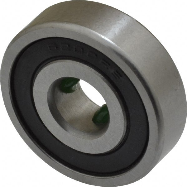 Deep Groove Ball Bearing: 30 mm OD, Double Seal MPN:6200 2RSC3 PRX