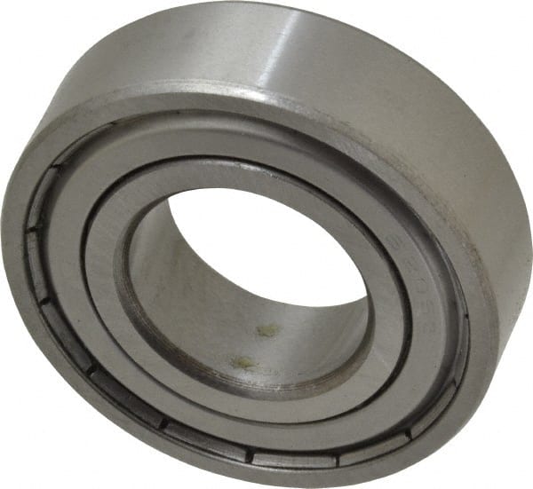 Deep Groove Ball Bearing: 52 mm OD, Double Shield MPN:6205 ZZC3 PRX