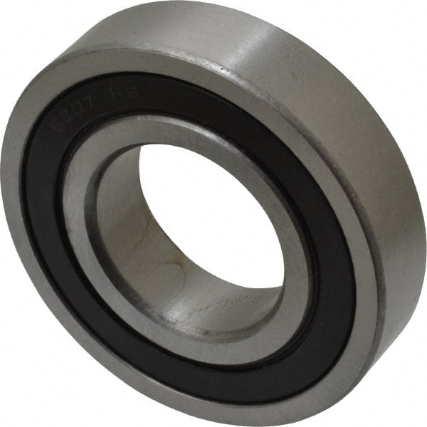 Deep Groove Ball Bearing: 72 mm OD, Double Shield MPN:6207 ZZC3 PRX