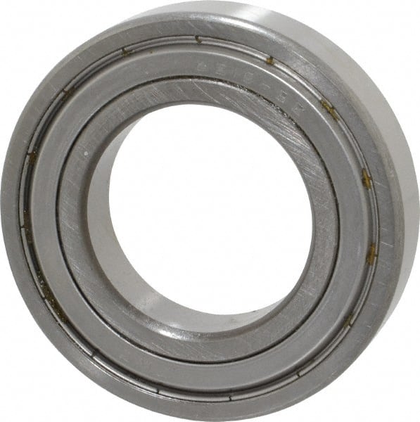 Deep Groove Ball Bearing: 90 mm OD, Double Shield MPN:6210 ZZC3 PRX