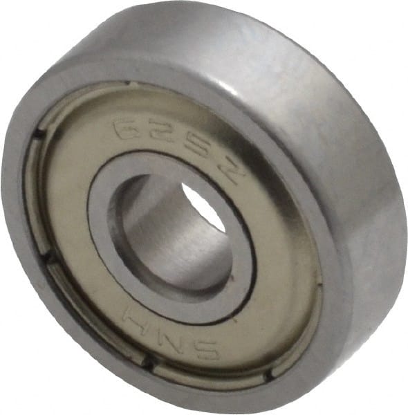 Deep Groove Ball Bearing: 16 mm OD, Double Shield MPN:625 ZZ PRX