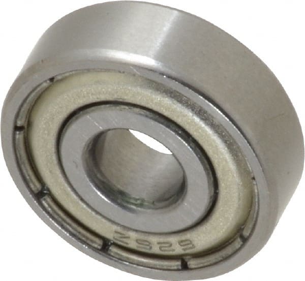 Deep Groove Ball Bearing: 19 mm OD, Double Shield MPN:626 ZZ PRX