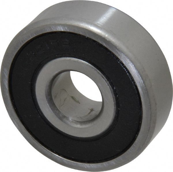 Deep Groove Ball Bearing: 37 mm OD, Double Seal MPN:6301 2RSC3 PRX