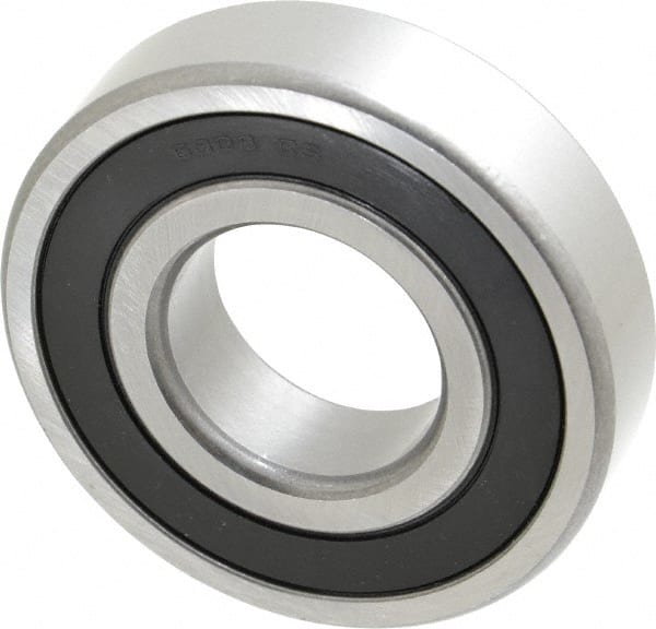 Deep Groove Ball Bearing: 90 mm OD, Double Seal MPN:6308 2RSC3 PRX