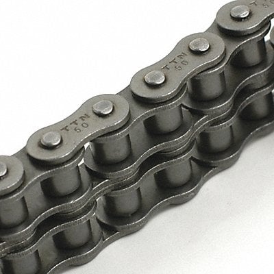 Roller Chain 10ft Riveted Pin Steel MPN:06B-2 X 10FT