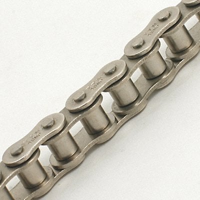 Roller Chain 100ft Riveted Pin Steel MPN:41-1NP X 100FT