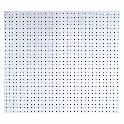 Locboard Pegboard 2 24x42-1/2x9/16 Wht MPN:LB2-W