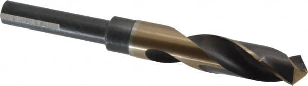 Reduced Shank Drill Bit: 3/4'' Dia, 1/2'' Shank Dia, 118 0, High Speed Steel MPN:094148