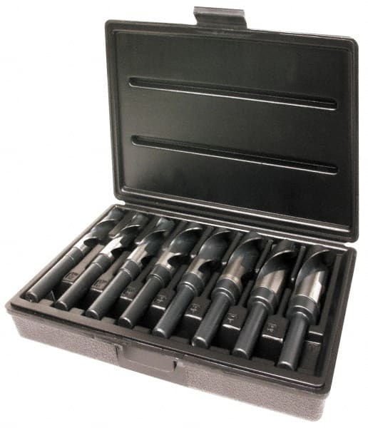 Drill Bit Set: Reduced Shank Drill Bits, 8 Pc, 1