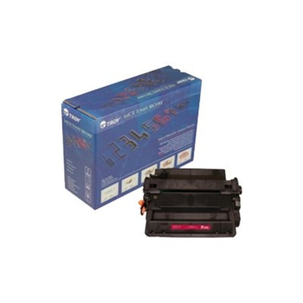 TROY MICR Toner Secure 3015/M525 - High Yield - black - compatible - MICR toner cartridge (alternative for: HP CE255X) - for HP LaserJet Enterprise MFP M525; LaserJet Enterprise Flow MFP M525 MPN:02-81601-001