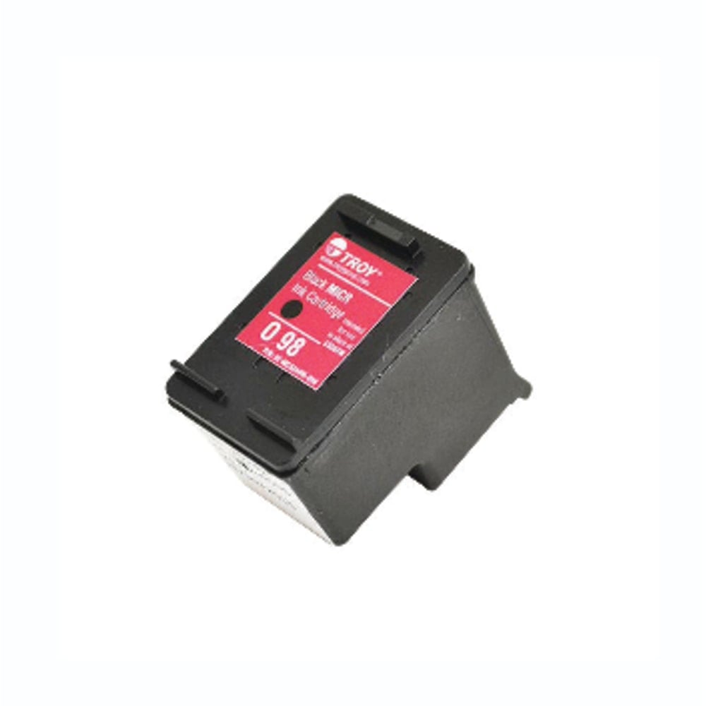 TROY - Black - OEM - MICR ink cartridge (alternative for: HP 98) - for P/N: 01-06100-001 MPN:02-MC9364W-O98