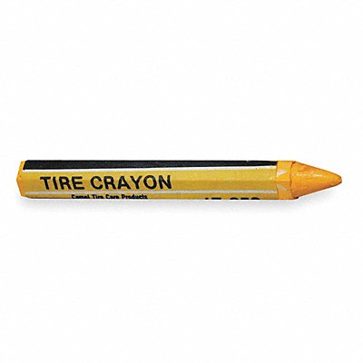 Tire Marking Crayon 1/2W x 4-5/8 L Ylw MPN:17-236