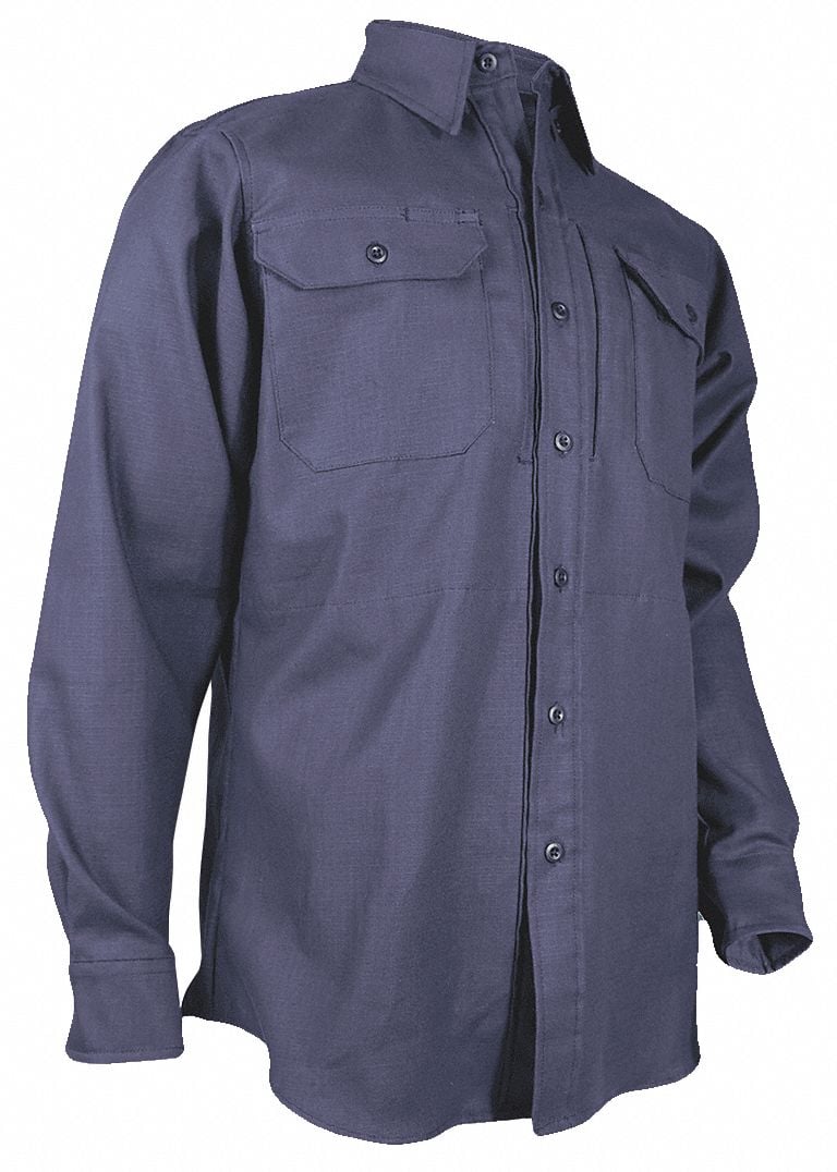 Flame-Resistant Dress Shirt Navy XS MPN:1440