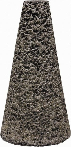 Abrasive Oval Cone: Type 17, Coarse, 3/8-24 Arbor Hole MPN:TM-BHL1A422R-C