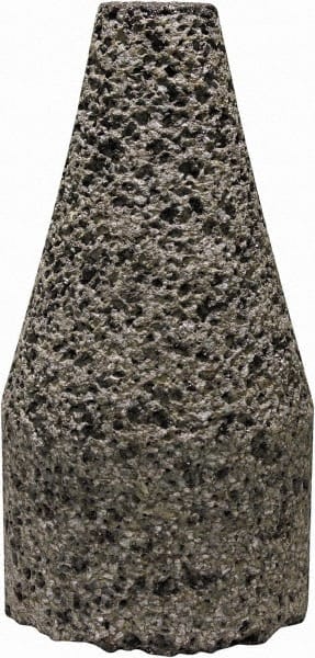 Abrasive Oval Cone: Type 19, Coarse, 3/8-24 Arbor Hole MPN:TM-FHL1A422R-C