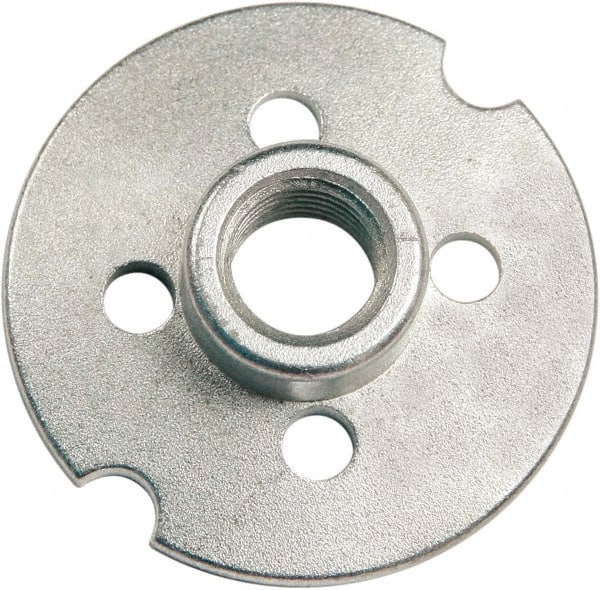 Retainer Nut for Sanding Discs: M10 x 1.25, Female, 1-1/2