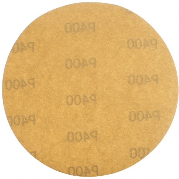 Hook & Loop Disc: 400 Grit, Coated, Aluminum Oxide MPN:3689610