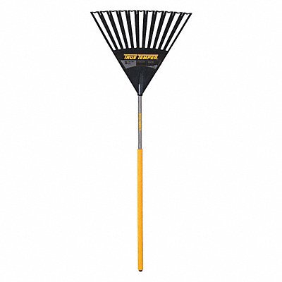 Leaf Rake 24 in W Wood Handle 11 Tines MPN:2914912GR