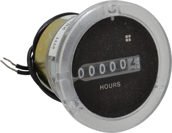 6 Digit Wheel Display Hour Meter MPN:710-0001