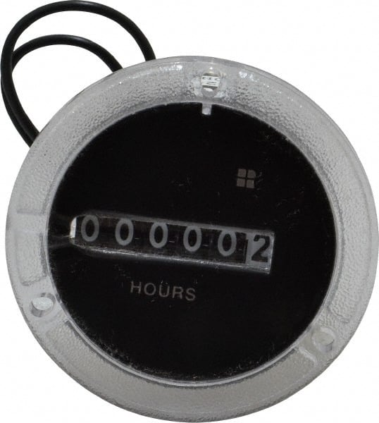 6 Digit Wheel Display Hour Meter MPN:710-0002