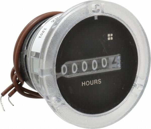 6 Digit Wheel Display Hour Meter MPN:710-0003