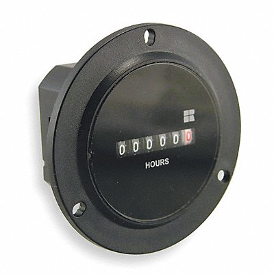 Hour Meter AC Quartz 2.80 in D 6 Digit MPN:722-0004