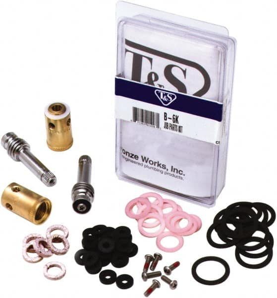 58 Pieces Two Handle Faucet Faucet Repair Kit MPN:B-6K