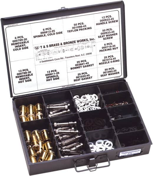 267 Pieces Boxed Faucet Repair Kit MPN:B-7K