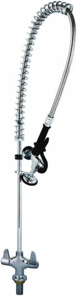 Riser with Spring Guide, 2 Way Design, Wall Mount, Pre Rinse Faucet Assembly MPN:5PR-2S00